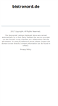 Mobile Screenshot of bistronord.de